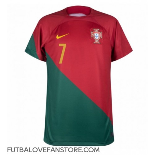 Portugalsko Cristiano Ronaldo #7 Domáci futbalový dres MS 2022 Krátky Rukáv
